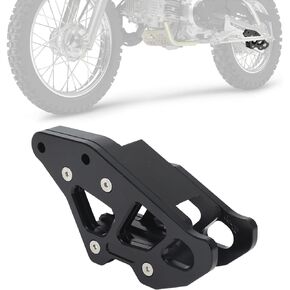 IUVWISN Motorcycle Chain Guide Guard Protector CNC for KLX110 KLX110L KLX 110 110L 2010-2023 Dirt Pit Bike Black
