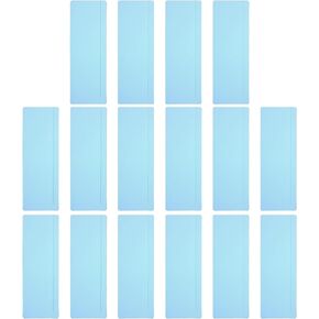 PATIKIL Guided Reading Strips, 16pcs Tracking Highlight Colored Overlay Bookmark Reduce Visual Stress Teacher Teaching Supplies for Classroom, Grass Green