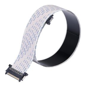 uxcell FFC FPC Cable 0.5mm Pitch 51 Pin 800mm Flexible Flat Ribbon Cable for LCD Screen