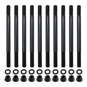 208-4305 2084305 Head Stud Bolt Kit Replacement for 1996-2000 Honda Civic CX DX EX 1.6L D16Y D16YZ D16Y7 D16Y8 SOHC