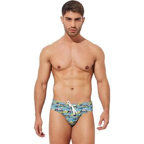 Mens Swim Briefs Pouch Pad Bulge Beach Volleyball Sunbathing Surfing