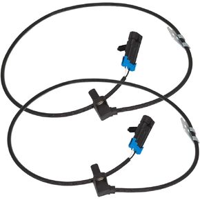 ABS Wheel Speed Sensor Front for Chevy Blazer 1998-2005, Chevrolet S10 1998-2004, GMC Sonoma 1998-2004, GMC Jimmy 1998-2001, Oldsmobile Bravada 1997-2001, 15997039 ALS480 4WD RWD, 2 Pack