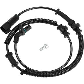 Hihaha No.68170065AB ABS Wheel Speed Sensor for Ram 1500 2013-2018 / Wheel Anti-Lock Brakes Sensor Kit/Durable / 1Pcs Black