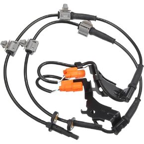 No.57455-SCV-A01 / ABS Wheel Speed Sensor for Honda Element 2003-2011 / Wheel Anti-Lock Brakes Sensor Kit/Durable/Plastic / 2 Pcs/Black