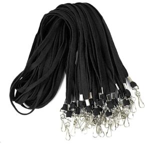 Ollain Badge Lanyards Flat Lanyard Swivel Hooks Durably Neck Bulk lanyards with Clip