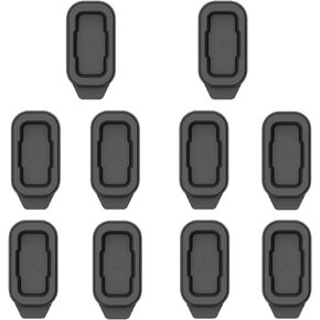 Dust Plug Compatible with COROS PACE 2/PACE 3/COROS APEX 42MM 46MM/COROS APEX 2 Dust Cover Charger Port Protector Dustproof Case Anti Dust Accessories Black (Black)
