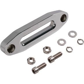 Extreme Max 5600.3096 MAGNA Polished Aluminum Universal ATV / UTV Hawse Fairlead for Synthetic Rope