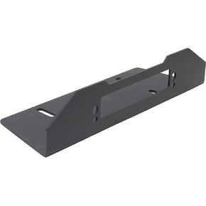 Go Rhino 332000T Rockline Textured Black Fairlead Mount Plate for use with Roller and Hawse Fairleads (12k LB Winch)