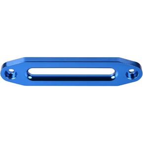 Blue Billet Aluminum 10" x 2 5/8" (254mm x 66mm) Hawse Fairlead Universal Fit ATV UTV Truck KFI Ramsey Synthetic Winch Rope 8000-15000lbs