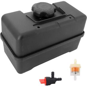 4-Quart Plastic Fuel Tank With Shut Off Valve & Fuel Cap Fits for Briggs & Stratton Remote Mounting 691993
