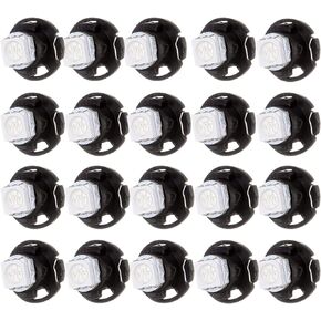 cciyu 20 pack Super Green 5050 SMD T5 Neo Wedge LED Light Bulbs Shifter light&Switch Lights Replacement fit For Mitsubishi Raider 2006-2009 12-14V DC
