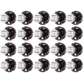 cciyu 20 Pack Blue T4/T4.2 Neo Wedge 3LED Light Bulbs Replacement fit for 1996-1999 For Dodge Caravan 1998-2001 For Acura Integra 2004-2011 For Chevrolet Colorado