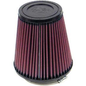 K&N Universal Clamp-On Air Intake Filter: High Performance, Premium, Washable, Replacement Filter: Flange Diameter: 3.5 In, Filter Height: 6 In, Flange Length: 1.75 In, Shape: Round Tapered, RF-1031