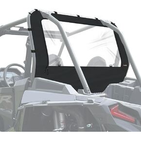 StarknightMT RZR Rear Soft Window Compatible with Polaris RZR XP 1000/4 1000/XP TURBO /XP 4 TURBO RZR Back Windshield RZR Accessories Back Dust Panel