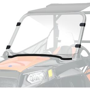 StarknightMT Scratch-Resistant UTV Front Full Windshield Compatible with Polaris 2008-2014 RZR 800 S 800/10-14 RZR 4 800/11-13 RZR 900 XP/12-14 RZR 4 900/RZR 570 12-18