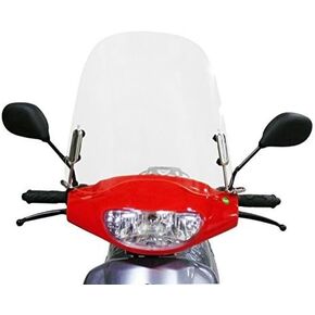 MMG Scooter Windshield 3 millimeters Clear Plastic Acrylic comes with mounting hardware