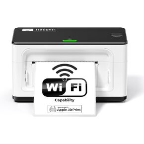 MUNBYN Wireless Wi-Fi Thermal Printer Shipping Label Printer, Compatible with AirPrint iPhone, iPad, MacOS, Android Windows Suit for Small Business, Etsy, Ebay, USPS, No Ink, Fast & Clear Printing
