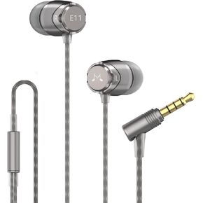 SoundMAGIC E11 Wired Earbuds, No Mic, Hi-Fi Stereo, 3.5mm Jack, Gunmetal in Kuwait