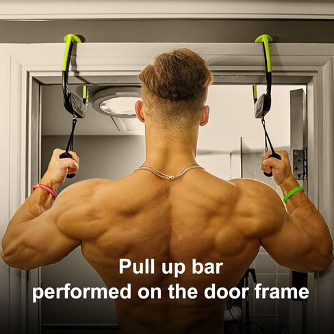 Door frame pull up bar,portable and friendly for traveling fit most door frame,250 lbs Capacity in Kuwait