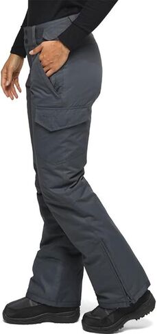 Arctix Women's Snow Sports Insulated Cargo Pants, Steel, X-Large in Saudi Arabia