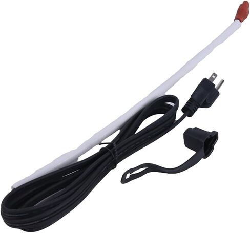 Block Heater Cord 12705875 12681380 12705875 19419326 19301659 19419326 23402644 20837210 84303149 with Cord Cap 3600012 Compatible with 2001-2018 6.6L Duramax Diesel Engine Chevy GMC 2500 3500 in Saudi Arabia