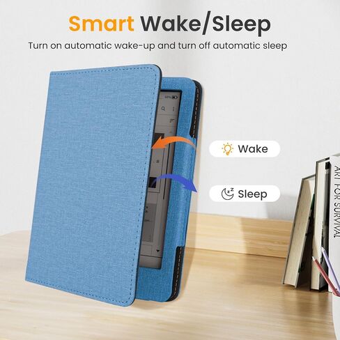 حافظة شفافة 4 في 1 مع 2 واقي شاشة و50 ملصقًا لجهاز Kindle Paperwhite الجيل الحادي عشر 2021 والإصدار المميز (6.8 بوصة)، 【حماية شاملة 】 【خفيفة الوزن 】 【مضادة للخدش 】 حافظة Kindle Paperwhite، شفافة in Saudi Arabia