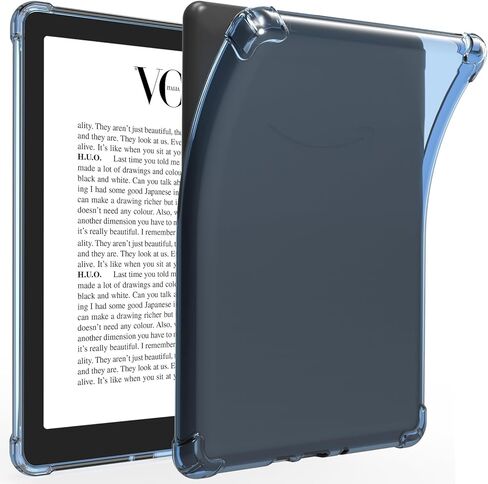 حافظة TQQ لجهاز Kindle Paperwhite مقاس 6.8 بوصات (الجيل الحادي عشر - 2021) وإصدار Kindle Paperwhite المميز، غطاء خفيف مع تنبيه/غفو تلقائي للقارئ الإلكتروني Kindle Paperwhite 2021 (أزرق سماوي) in Kuwait