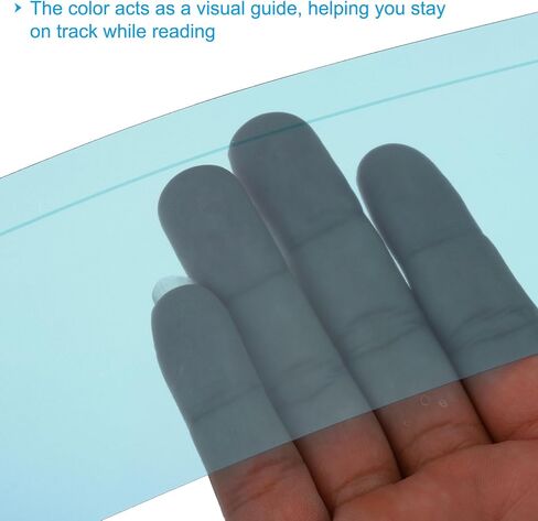 PATIKIL Guided Reading Strips, 16pcs Tracking Highlight Colored Overlay Bookmark Reduce Visual Stress Teacher Teaching Supplies for Classroom, Grass Green in Saudi Arabia