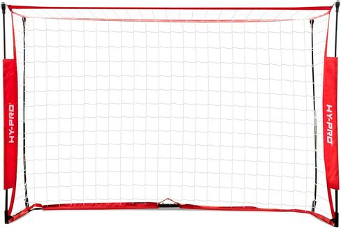 Hy-Pro Box Soccer Goal, Collapsible, Quick Set up, Portable, Carry Bag and Secure Pegs in Kuwait