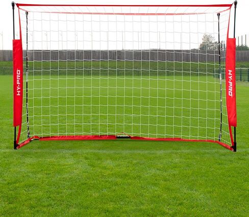 Hy-Pro Box Soccer Goal, Collapsible, Quick Set up, Portable, Carry Bag and Secure Pegs in Kuwait