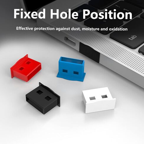 10-Pack Black USB Type-A Dust Plugs-USB Port Protector Covers for USB A Female Ports,Dustproof Cap Protectors for USB Ports,Computer,Laptop,TV,Router,All USB A Devices in Kuwait