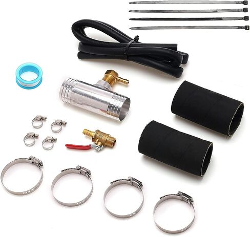 1 1/2" Diesel Installation Kit, Diesel Auxiliary Tank Install Kit Compatible with Gravity Fueled Auxiliary Fuel Tank, Only for Diesel (11025) in Saudi Arabia