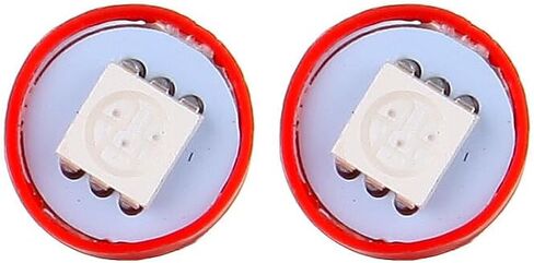 cciyu 10X 1895 BA9S LED Light Dash Instrument Panel Cluster Ash Tray Light Bulbs 1815 1816 182 1889 1891 1892 Replacement fit for Instrument panel Glove box License plate Boat cabin lamp Blue (blue) in Kuwait