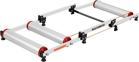 ROCKBROS Bike Rollers Adjustable Bike Trainer Stand Foldable Indoor Cycling Bicycle Roller with Resistance for MTB Road Bike Exercise in Saudi Arabia