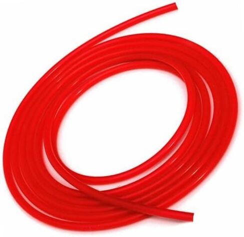 10 Feet Length Universal 5mm (3/16 Inch) Inner Diameter High Performance Silicone Vacuum Hose Line (5MM RED) in Saudi Arabia