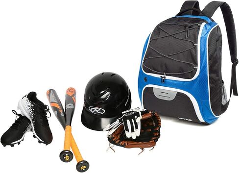AIRTTUZ Baseball Bag - Baseball Backpack for Youth and Adults, Softball Bat Bag with Shoe Compartment and Fence Hook Hold Bat,Helmet,Glove and Shoes. in Kuwait