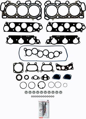 TEZAU HS26265PT-5 يناسب 03-10 أكورا MDX RL TL هوندا أوديسي 3.5L مجموعة حشية الرأس J35A5 J35A6 J35A8 in Kuwait