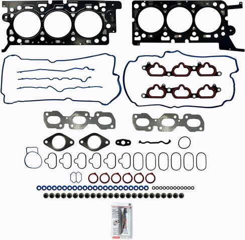 TEZAU يناسب 01-04 Mazda Tribute Ford Escape 3.0L DOHC مجموعة حشية الرأس AJ VIN 1 in Kuwait