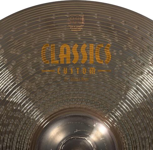 Meinl 21" Ghost Ride - Brann Dailor Signature Classics Custom Cymbal with Dark Finish, Made in Germany, 2-YEAR WARRANTY (CC21GR) in Saudi Arabia
