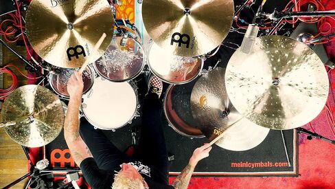 Meinl 21" Ghost Ride - Brann Dailor Signature Classics Custom Cymbal with Dark Finish, Made in Germany, 2-YEAR WARRANTY (CC21GR) in Saudi Arabia