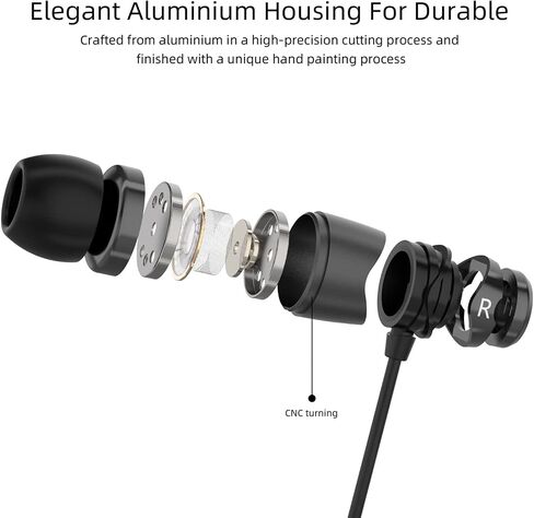 SoundMAGIC E11 Wired Earbuds, No Mic, Hi-Fi Stereo, 3.5mm Jack, Gunmetal in Kuwait