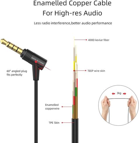 SoundMAGIC E11 Wired Earbuds, No Mic, Hi-Fi Stereo, 3.5mm Jack, Gunmetal in Kuwait
