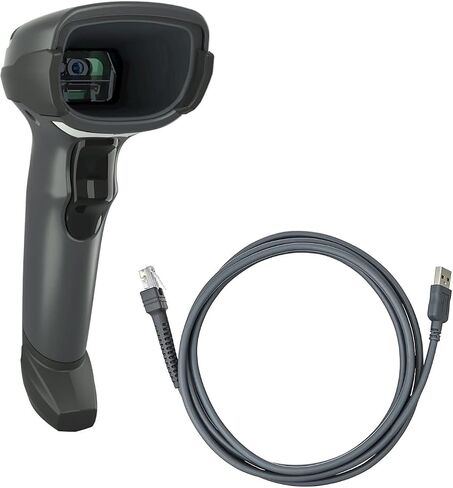 ماسح باركود USB سلكي محمول باليد 1D 2D من Zebra DS4608-SR، قارئ رمز شاشة سلكي لتصوير QR لنظام POS - JTTANDS in Saudi Arabia
