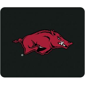 Mouse Pad, Fabric, University of Arkansas - Fayetteville Standard/Classic Black