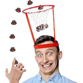 90shine Christmas Gag Gifts Headband Hoop Poop Shoot Game White Elephant Exchange Party Xmas Holiday Fun Carnival Activities