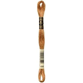 DMC Stranded Cotton Embroidery Thread 436 - per Skein