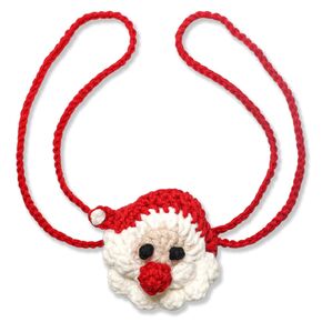 Hand Knitting Nose Warmer Fun Gift Keep Nose Warm Nose Cover Winter Nose Warmers for Men Women Dust Anti Cold Air (Christmas)