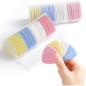 Tailors Chalk for Fabric, 60 Pcs Triangle Fabric Chalk Markers for Sewing, Professional Sewing Chalk Pencil for Fabric, Precise and Durable Chalk for Quilting, Sewing Supplies Accessories, 4 Colors