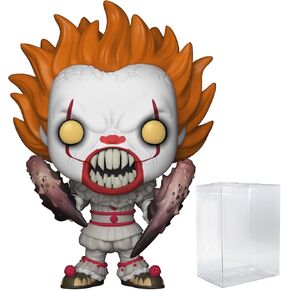 POP Stephen King's It - Pennywise with Spider Legs Funko Vinyl Figure (Bundled with Compatible Box Protector Case)