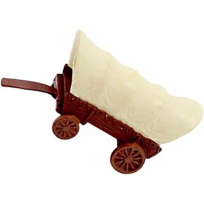 Miniature Doll House Carriage Mini Plastic Toy Carriage Wheel Cart Model for Dollhouse Decor Ancient Style Miniature Cart for Garden and Playtime Display